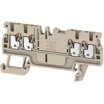 Weidmüller A4C 1.5 Bloque de paso beige - Terminal de pasaje Weidmüller A4C 1.5 Bloque de paso beige - Terminal de pasaje
