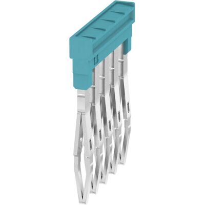 Weidmüller ZQV 1.5N/5 BL Querverbinder - 5 Klemmen, Blau Weidmüller ZQV 1.5N/5 BL Querverbinder - 5 Klemmen, Blau