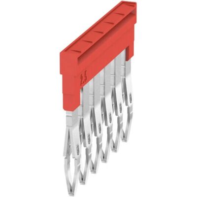 Weidmüller ZQV 1.5N/6 RD Kreuzverbinder - Kreuzverbinder, 20 Stück, rot Weidmüller ZQV 1.5N/6 RD Kreuzverbinder - Kreuzverbinder, 20 Stück, rot