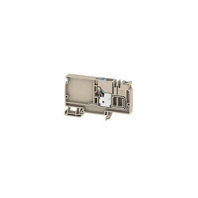 Weidmüller AAP12 10 LO BL Terminalblock - DIN-skena, Beige, 57A, 800V Weidmüller AAP12 10 LO BL Terminalblock - DIN-skena, Beige, 57A, 800V