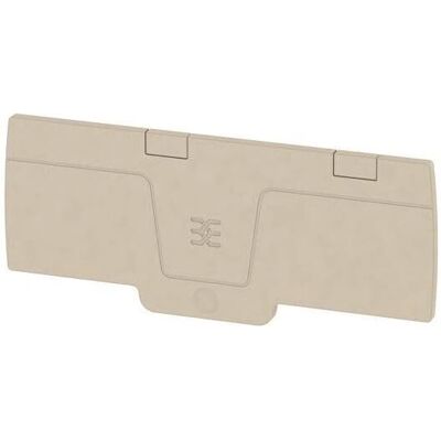 Weidmüller Terminalblockstillbehör - AEP 13 Beige - Tillbehör för terminalblock Weidmüller Terminalblockstillbehör - AEP 13 Beige - Tillbehör för terminalblock