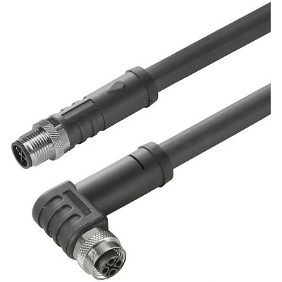 Weidmüller 2050101000 Sensor-Aktor-Kabel - 10 m M12 Schwarz Weidmüller 2050101000 Sensor-Aktor-Kabel - 10 m M12 Schwarz
