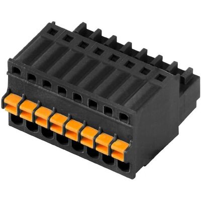 Weidmüller BLF 2.50/10/180 SN BK BX PCB - Kontakter Weidmüller BLF 2.50/10/180 SN BK BX PCB - Kontakter
