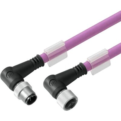 Câble réseau M12 Weidmüller - Violet 0,5 m - Publicité Câble réseau M12 Weidmüller - Violet 0,5 m - Publicité