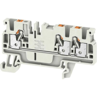 Weidmüller A3C 2.5 LTGY Terminalblock - Passning 5.1 mm Weidmüller A3C 2.5 LTGY Terminalblock - Passning 5.1 mm