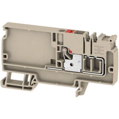 Weidmüller AAP11 6 LO RD Bornier - Section de conducteur 0,5-6mm², Beige, 41A - Publicité Weidmüller AAP11 6 LO RD Bornier - Section de conducteur 0,5-6mm², Beige, 41A - Publicité