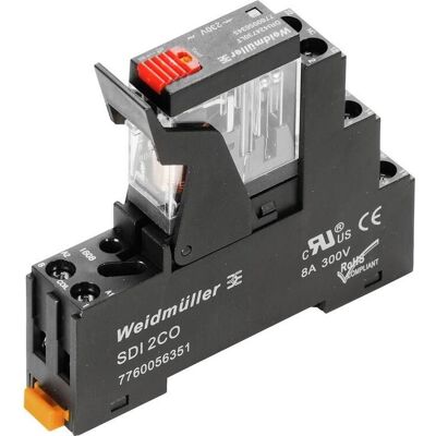 Weidmüller DRIKIT 115VAC 1CO LD/PB Schnittstellenrelais - Relay Weidmüller DRIKIT 115VAC 1CO LD/PB Schnittstellenrelais - Relay