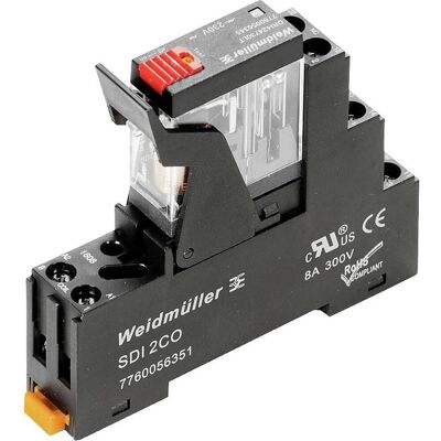 Weidmüller DRIKIT 230VAC 2CO LD/PB Relaismodul - 230 V/AC, 5 A, 2 Wechsler Weidmüller DRIKIT 230VAC 2CO LD/PB Relaismodul - 230 V/AC, 5 A, 2 Wechsler