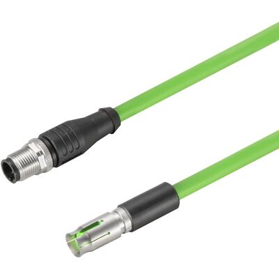 Weidmüller HDCXX6A02FMSM12X0100 - Câble de données 10 GBit/s - Accessoire réseau Weidmüller HDCXX6A02FMSM12X0100 - Câble de données 10 GBit/s - Accessoire réseau