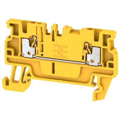 Weidmüller A2C 1.5 YL terminalblock - Passageskoppeling - Terminalblock Weidmüller A2C 1.5 YL terminalblock - Passageskoppeling - Terminalblock