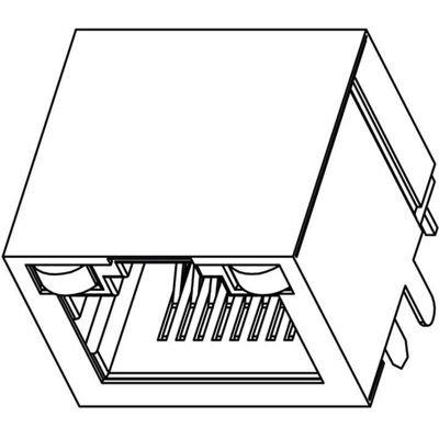 Weidmüller Rj45c5 R1u 1.7N4g/Y RL - Netzwerkanschluss Weidmüller Rj45c5 R1u 1.7N4g/Y RL - Netzwerkanschluss