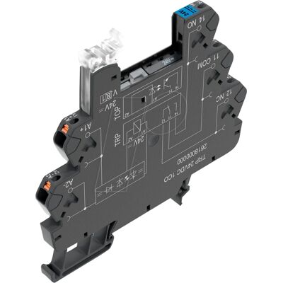 Weidmüller TRP 24VDC 1CO Relé de soporte - Relé - Relé de soporte 24V/DC Weidmüller TRP 24VDC 1CO Relé de soporte - Relé - Relé de soporte 24V/DC