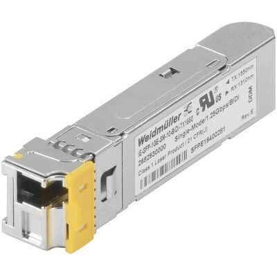 Weidmüller - IE-SFP-1GE-SM-10-BIDI-TX1550 - Transcepteur SFP+ - Publicité Weidmüller - IE-SFP-1GE-SM-10-BIDI-TX1550 - Transcepteur SFP+ - Publicité