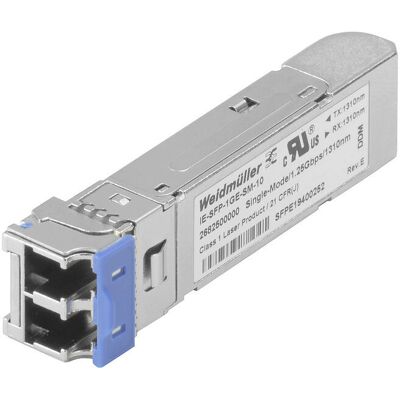 Weidmüller - IE-SFP-1GE-SM-10 - 1000 Mbit/s - Publicité Weidmüller - IE-SFP-1GE-SM-10 - 1000 Mbit/s - Publicité