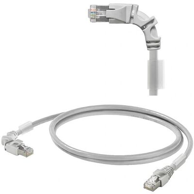 Weidmüller 2703320015 Netzwerkkabel - Grau - 1,5m - Cat6a S/FTP Weidmüller 2703320015 Netzwerkkabel - Grau - 1,5m - Cat6a S/FTP