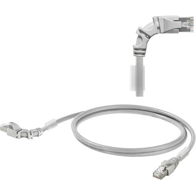 Weidmüller 2703330003 - Netzwerkkabel - Grau - 0,3 m - Cat6a S/FTP Weidmüller 2703330003 - Netzwerkkabel - Grau - 0,3 m - Cat6a S/FTP
