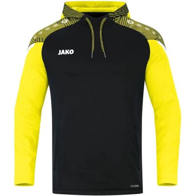 Jako Kinder Performance Kapuzensweater - Unisex - Schwarz/Gelb - 140 Jako Kinder Performance Kapuzensweater - Unisex - Schwarz/Gelb - 140