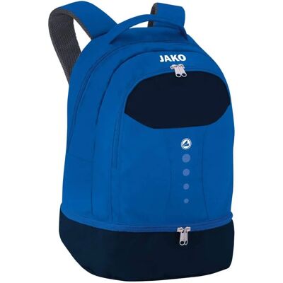 JAKO Rucksack - Blau - Geräumige Sporttasche mit Polsterung JAKO Rucksack - Blau - Geräumige Sporttasche mit Polsterung