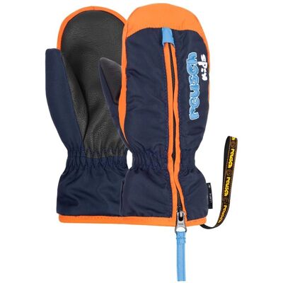 Gants de ski REUSCH pour enfants - Orange, Bleu - Gants d'hiver Gants de ski REUSCH pour enfants - Orange, Bleu - Gants d'hiver