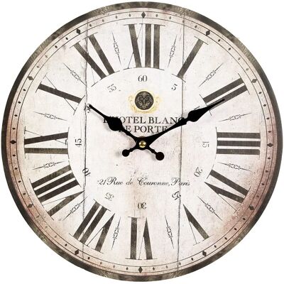 AMBIENTE HAUS - Antik 28cm - Braun - Wall Clock AMBIENTE HAUS - Antik 28cm - Braun - Wall Clock