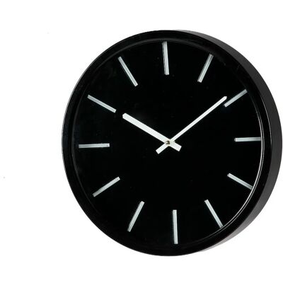 AMBIENTE HAUS Schwarze 35cm Wanduhr - Wanduhren AMBIENTE HAUS Schwarze 35cm Wanduhr - Wanduhren