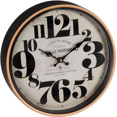 Ambiente Haus - Le Normand - 28 cm - Beige - Wanduhr Ambiente Haus - Le Normand - 28 cm - Beige - Wanduhr