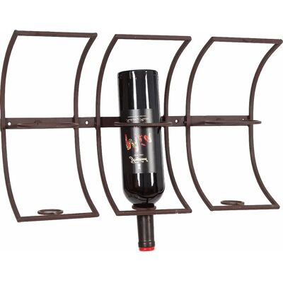 AMBIENTE HAUS - Weinregal - antikbraun - 48 cm - Flaschenrack AMBIENTE HAUS - Weinregal - antikbraun - 48 cm - Flaschenrack