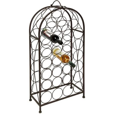 Ambiente Haus Antikbraun 93/85cm Flaschenhalter - Flaschenaufbewahrung Ambiente Haus Antikbraun 93/85cm Flaschenhalter - Flaschenaufbewahrung