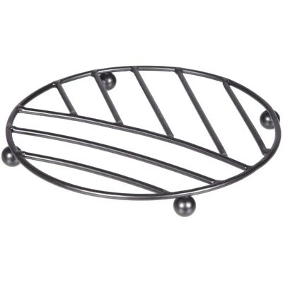 AMBIENTE HAUS - Untersetzer - schwarz - 20cm - coaster AMBIENTE HAUS - Untersetzer - schwarz - 20cm - coaster
