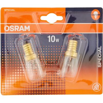 LEDVANCE Osram 10W E14 Lampada per frigo - Bianco caldo LEDVANCE Osram 10W E14 Lampada per frigo - Bianco caldo