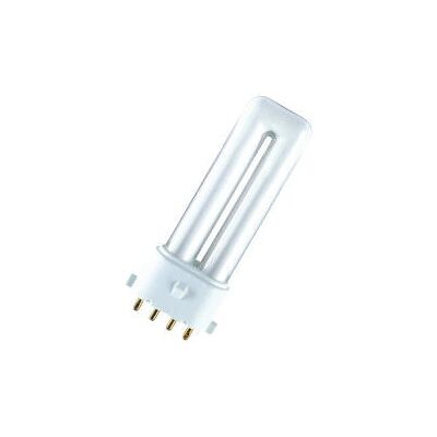 Osram Dulux S/E 7W 3000K Luce Calda - Lampadina fluorescente Osram Dulux S/E 7W 3000K Luce Calda - Lampadina fluorescente