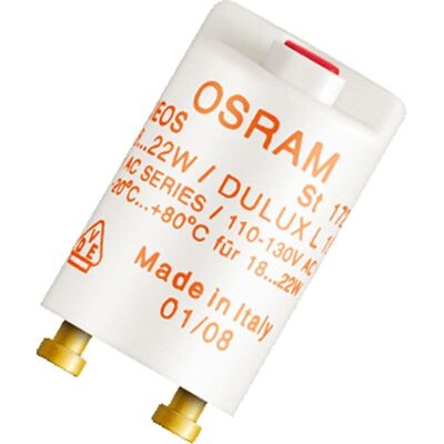 Démarreur en série OSRAM ST 172 - Démarreur lumineux - Publicité Démarreur en série OSRAM ST 172 - Démarreur lumineux - Publicité