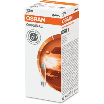 Osram 6413 258 Ampoule auto - Festoon 12V 5W - Publicité Osram 6413 258 Ampoule auto - Festoon 12V 5W - Publicité