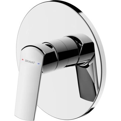 Bravat Valencia - Ensemble de finition pour mitigeur de douche encastré - Ensemble de finition pour mitigeur de douche - Publicité Bravat Valencia - Ensemble de finition pour mitigeur de douche encastré - Ensemble de finition pour mitigeur de douche - Publicité