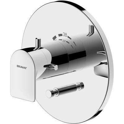 Bravat Milano Modèle 3564072 - Ensemble pour thermostat de douche et baignoire - Publicité Bravat Milano Modèle 3564072 - Ensemble pour thermostat de douche et baignoire - Publicité