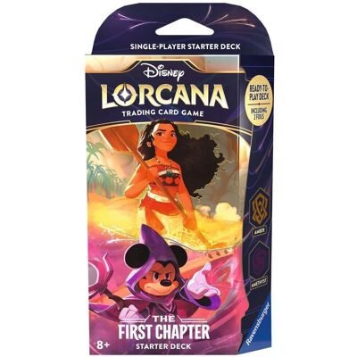 Disney Lorcana The First Chapter - Starter Deck (Moana Mickey) - Trading Card Game Disney Lorcana The First Chapter - Starter Deck (Moana Mickey) - Trading Card Game