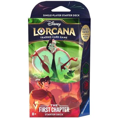 Disney Lorcana - Starter Deck - 60 Cards - Age 8+ Disney Lorcana - Starter Deck - 60 Cards - Age 8+