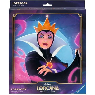 Álbum de cartas Ravensburger - Disney Lorcana Reina Malvada - Para 64 cartas Álbum de cartas Ravensburger - Disney Lorcana Reina Malvada - Para 64 cartas