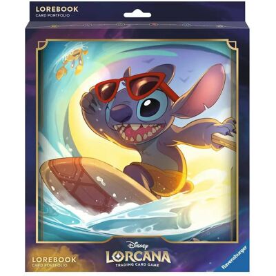 Portfolio de cartes Stitch Disney Lorcana - Rangement - Publicité Portfolio de cartes Stitch Disney Lorcana - Rangement - Publicité