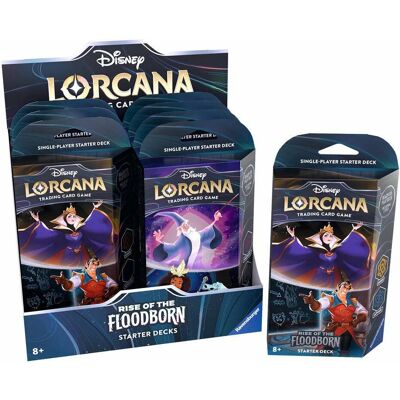 Disney Lorcana Rise Of The Floodborn Starter Deck - Jeu de cartes à collectionner - Publicité Disney Lorcana Rise Of The Floodborn Starter Deck - Jeu de cartes à collectionner - Publicité