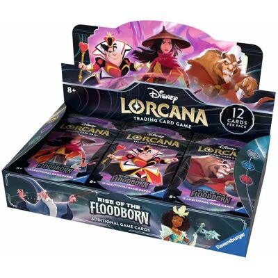 Disney Lorcana Rise of the Floodborn Booster - Trading Card Game Disney Lorcana Rise of the Floodborn Booster - Trading Card Game