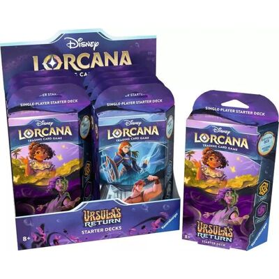 Disney Lorcana - Ursulas Rückkehr Sammelkartenspiel - Ravensburger Disney Lorcana - Ursulas Rückkehr Sammelkartenspiel - Ravensburger