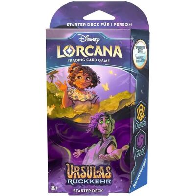 Disney Lorcana Ursula's Rückkehr Starter Deck - Sammelkartenspiel Disney Lorcana Ursula's Rückkehr Starter Deck - Sammelkartenspiel