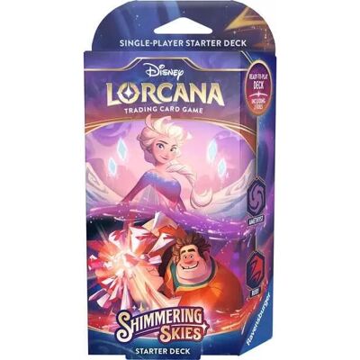 Deck de démarrage Disney Lorcana Améthyste & Rubis - Jeu de cartes - Publicité Deck de démarrage Disney Lorcana Améthyste & Rubis - Jeu de cartes - Publicité