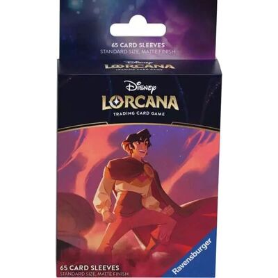 Disney Lorcana TCG: Glittering Skies Card Sleeves - 65 Protective Matte Sleeves Disney Lorcana TCG: Glittering Skies Card Sleeves - 65 Protective Matte Sleeves