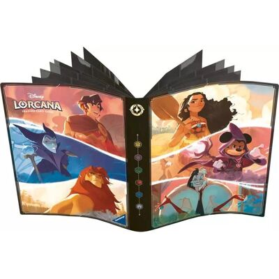 Ravensburger Disney Lorcana TCG Portfolio - Art A - 252 Cartes Ravensburger Disney Lorcana TCG Portfolio - Art A - 252 Cartes
