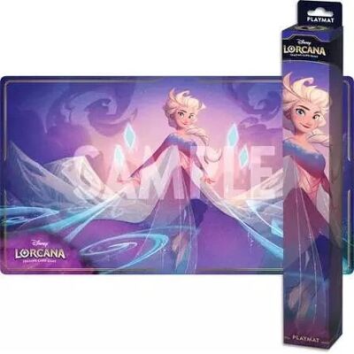 Tapis de jeu Elsa de Disney - Lorcana - Néoprène durable, Antidérapant, 384mm Tapis de jeu Elsa de Disney - Lorcana - Néoprène durable, Antidérapant, 384mm