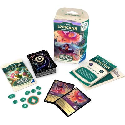 Disney Lorcana: Archazia's Island Starter Deck - Améthyste & acier - Publicité Disney Lorcana: Archazia's Island Starter Deck - Améthyste & acier - Publicité