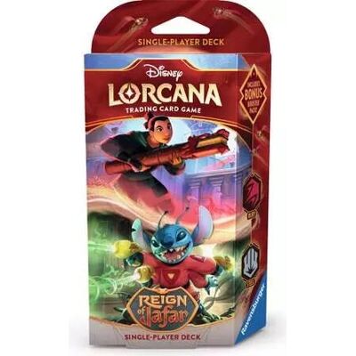 Disney Lorcana Reign of Jafar Starter Deck - Trading Card Game Disney Lorcana Reign of Jafar Starter Deck - Trading Card Game