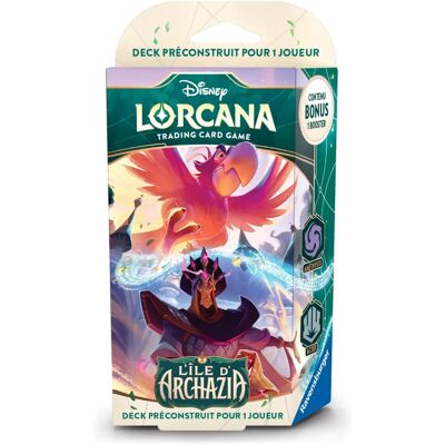 Cartes à collectionner Disney Lorcana Ravensburger Set de démarrage Iago Jafar - Chapitre 7 - Publicité Cartes à collectionner Disney Lorcana Ravensburger Set de démarrage Iago Jafar - Chapitre 7 - Publicité